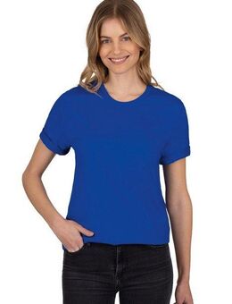 Trigema T-Shirt TRIGEMA T-Shirt aus 100% Baumwolle (1-tlg)