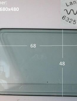Wohnwagenfenster Langlotz S6 D467 ca 68 x 48 (Lagerware -> Neue Ware mit Lagerspuren) Fendt / Tabbert - Schotten Zentrum