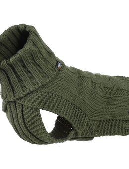 Rukka Wooly Knitwear, olive - Größe M: 38 cm Rückenlänge