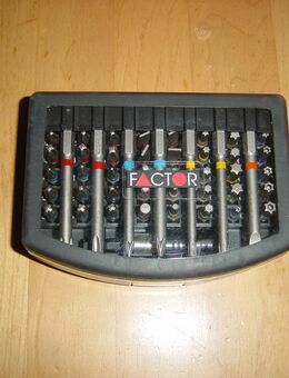 FACTOR Bit-Sortiment 56t lg. Black-Line NEU - Stuttgart