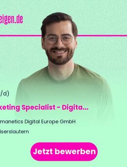 Marketing Specialist (m/w/d) - Digital, Print & Design - Kaiserslautern