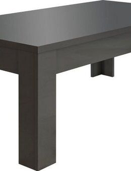 INOSIGN Couchtisch Dama 122 x 65 cm, Wohnzimmertisch mit Winkelfuß, Sofatisch, rechteckig, Tischplattenstärke 22 mm