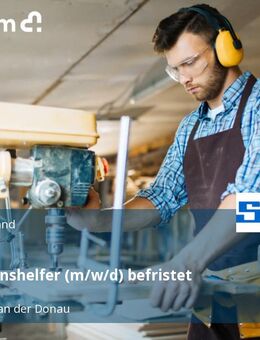 Produktionshelfer (m/w/d) befristet - Mühlheim (Donau)