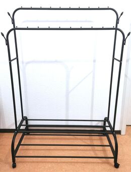 Doppel-Kleiderstange | Kleiderständer, 150 x 110 x 57cm - Dresden