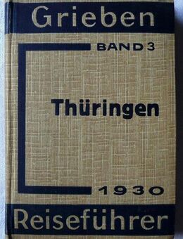 Grieben Reiseführer Band 3 Thüringen von 1930 - Niederfischbach