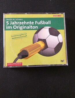 5 Jahrzehnte Fußball im Originalton. 5 CDs Hörbuch mit Heft - Essen