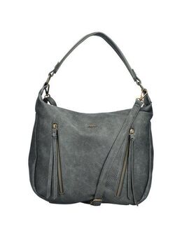 Rieker Handtasche, Schultertasche, Damen Umhängetasche mit abnehmbarem Umhängeriemen