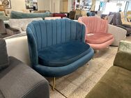 Sofa 2 Sitzer Marineblau Gästezimmer Wohnzimmer Möbel UVP 448€ - Schwalmstadt Zentrum