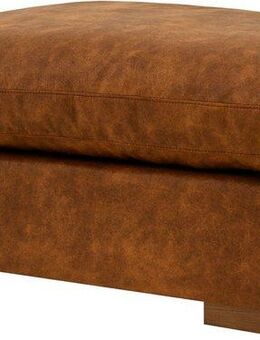 Home affaire Polsterhocker Coray, mit Federn und Daunen