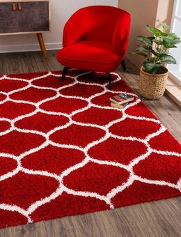 Sanat Hochflor-Teppich Madrid, rechteckig, Höhe: 30 mm, Wohnzimmer, Langflor, Shaggy Teppich