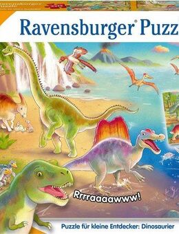 Ravensburger Puzzle tiptoi® Puzzle für kleine Entdecker: Dinosaurier, 24 Puzzleteile, Made in Europe