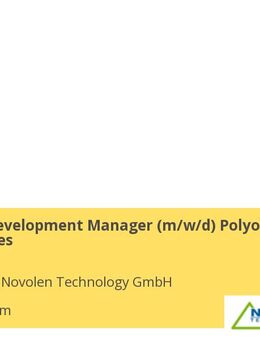 Business Development Manager (m/f/d) Polyolefin Technologies - Mannheim