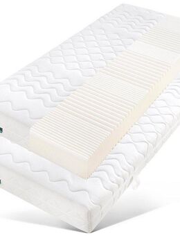 Komfortschaummatratze ProVita Flex 21 S ECO, Matratze in 90x200 cm, 140x200, fan, 21 cm hoch, (1 oder 2-tlg), Matratze in 3 Härtegraden und diversen Größen erhältlich