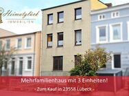 *Reserviert* Sanierungsbedürftiges Mehrfamilienhaus mit drei Wohneinheiten! - zentral in Lübeck - - Lübeck