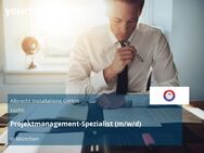 Projektmanagement-Spezialist (m/w/d) - München