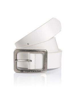 TOM TAILOR Ledergürtel TTEVE 4 cm breiter Damen Ledergürtel, kalssiches Must-Have