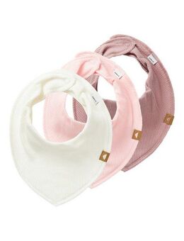 Name It Dreieckstuch NBNYVETTI 3P SCARF BIB NOOS, (Packung, 3-St), mit Druckknopf zum Verschließen
