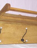 Eichenschrank,- Nachttisch,-Bank, Kommode- Standuhr.Tische. in 48291