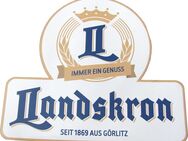 Landskron Brauerei - magnetisches Schild - 17,3 x 15,3 cm - Doberschütz