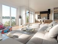 Penthouse Living mit Wasserblick: 4-Zimmer-Neubau-Wohnung auf Insel Eiswerder + Stellplatz + Aufzug - Berlin