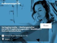 Verlagshersteller / Mediengestalter (m/w/d) Projektmanagement / Musikbuch & Instrumentalschulen - Mainz