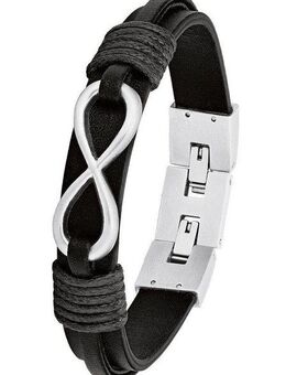 s.Oliver Lederarmband Hauptkollektion - Infinity/Unendlichkeitsschleife, 2026136