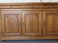 Neuwertiges, ca. 20 Jahre altes Sideboard, Echtholz Eiche, H 103 x B 200 x T 55 cm, VB - Brilon