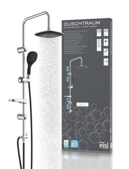 Eisl Brausegarnitur Duschtraum, Höhe 101 cm, 3 Strahlart(en), Duschset mit Kopf- und Handbrause, Regendusche mit 3 Funktionen