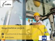 Baugeräteführer (m/w/d) - Halle (Saale)