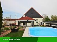 Ohne Käuferprovision!!! Traumhaft modernisiertes Einfamilienhaus mit Pool und Panoramablick - Köthen (Anhalt)