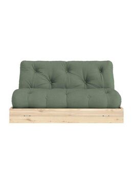 Karup Design Schlafsofa Flip Sofabed, Made in Europe, mehrere Farben, vielseitig einsetzbar, inkl. handgefertigte Futonmatratze, FSC®-zertifiziertes Massivholz