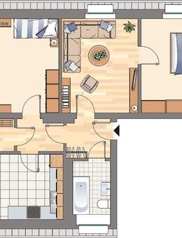 2-Zimmer-Wohnung in Dortmund Kirchlinde - Dortmund