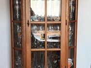 Vitrine Eiche rustikal, ohne Inhalt - Kassel
