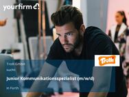 Junior Kommunikationsspezialist (m/w/d) - Fürth