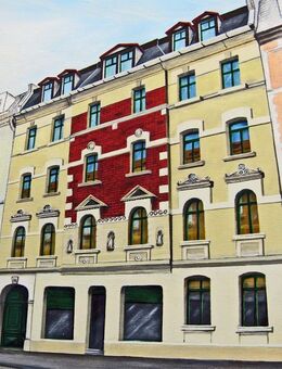 reserviert - AM PULS VON PLAGWITZ-LINDENAU: Vermietete 3-Raum-Wohnung im Gründerzeitdenkmal - Leipzig