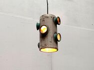 Mid Century Ceramic Pendant Lamp zu 50er 60er 70er Space Age Teak - Hamburg Hamburg-Nord