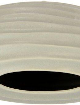 I.GE.A. Dekovase Keramik-Vase, 2er Set Kleine Vase Weiß Modern Keramik Tisch Küche Büro Pampasgras