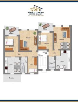 "Seltene Gelegenheit in Eitelborn: Zwei Eigentumswohnungen - inklusive zwei Garagen" - Eitelborn