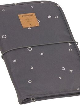 LÄSSIG Windeltasche Casual, Changing Pouch, Universe Anthracite, PETA-approved vegan