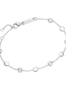 GIORGIO MARTELLO MILANO Armband mit Zwischenteilen, weiße Zirkonia, Silber 925