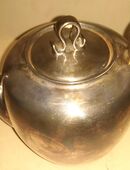 Teekanne Porzellan Versilbert mit 1000 Auflage in 51061