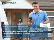 Ausbildung Kaufmann/-frau für Spedition und Logistikdienstleistung (m/w/d) - Reichenberg (Bayern)