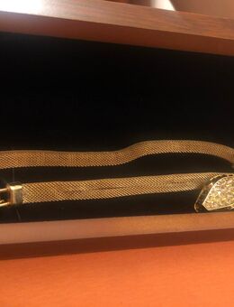 Vergoldet Kette Schlange in hochwertigen Box in Dresden oder Versand - Dresden