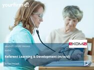 Referent Learning & Development (m/w/d) - Darmstadt