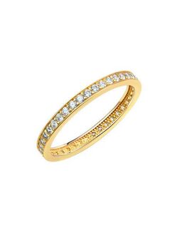 Fascination by Ellen K. Fingerring 375 Gold Zirkonia weiß Memoirering
