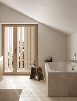 Neubau: Ideal geschnittene 3-Zimmer-Gartenwohnung mit Haus-im-Haus-Ambiente - Waakirchen