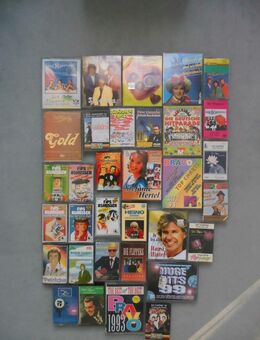 Musikkassetten und CD`s verschiedene Titel - Dresden