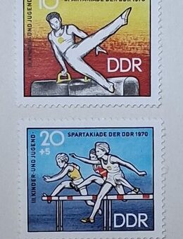 DDR 1970 Kinder und Jugendspartagiade komplett postfrisch - Görlitz