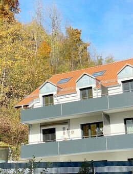 Helle neue 3 Zi.-Dachgeschoss-Maisonette-Whg. mit Süd-Balkon an der Floßlände von Wolfratshausen - Wolfratshausen