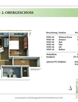2 Zimmer STG Neubau-Eigentumswohnung 2.40 - Lauenburg (Elbe)
